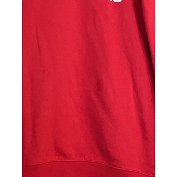Columbia Sweatshirt Mens Small Red Logo Pullover Long Sleeve Gorpcore - Picture 2 of 6